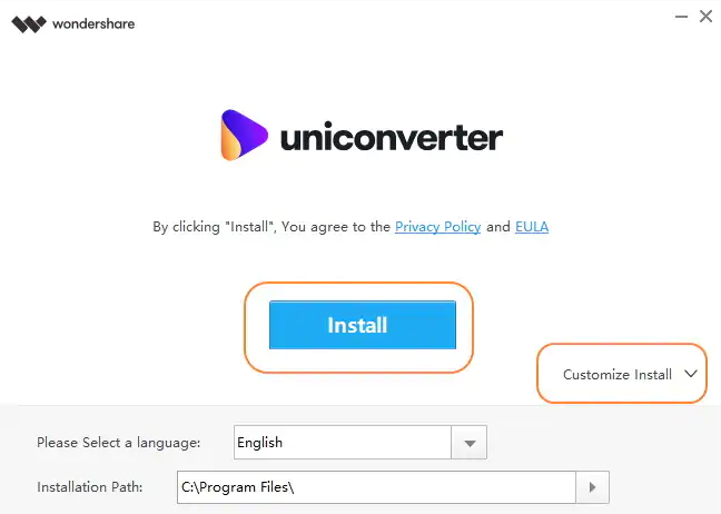 Easy to compress mp4 for 1GB to 100m with New UniConverter